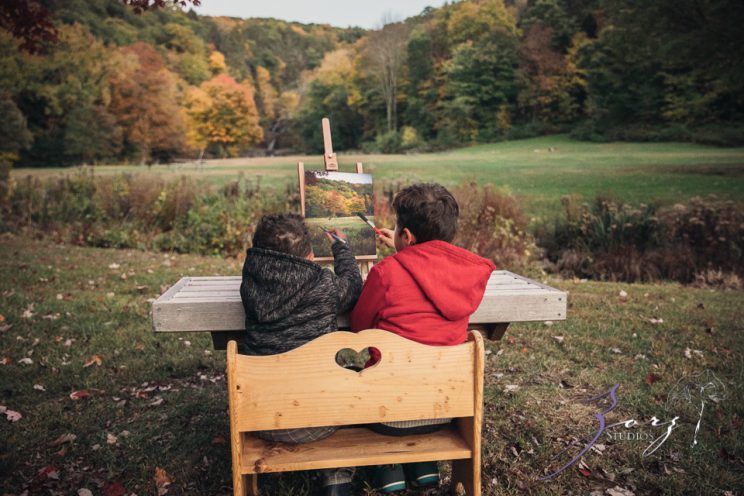 MZ Squared: Fall Foliage Family Photos | Zorz Studios