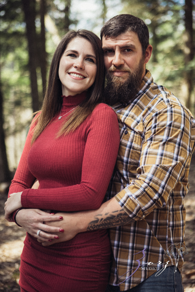 Bewooded: Rustic Engagement Session in Poconos | Zorz Studios
