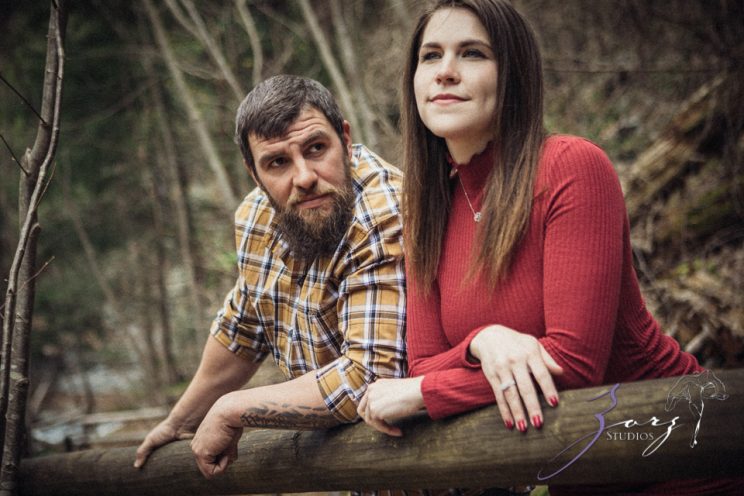 Bewooded: Rustic Engagement Session in Poconos | Zorz Studios