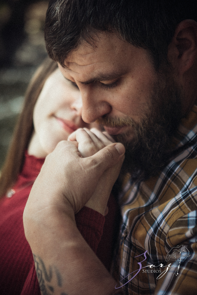 Bewooded: Rustic Engagement Session in Poconos | Zorz Studios