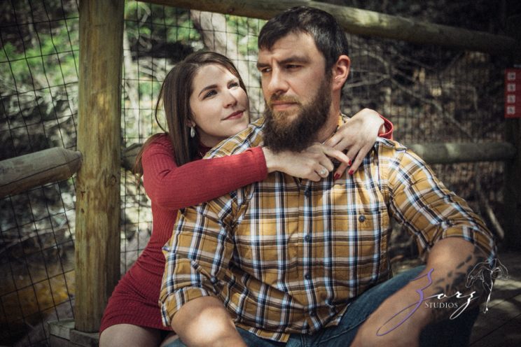 Bewooded: Rustic Engagement Session in Poconos | Zorz Studios