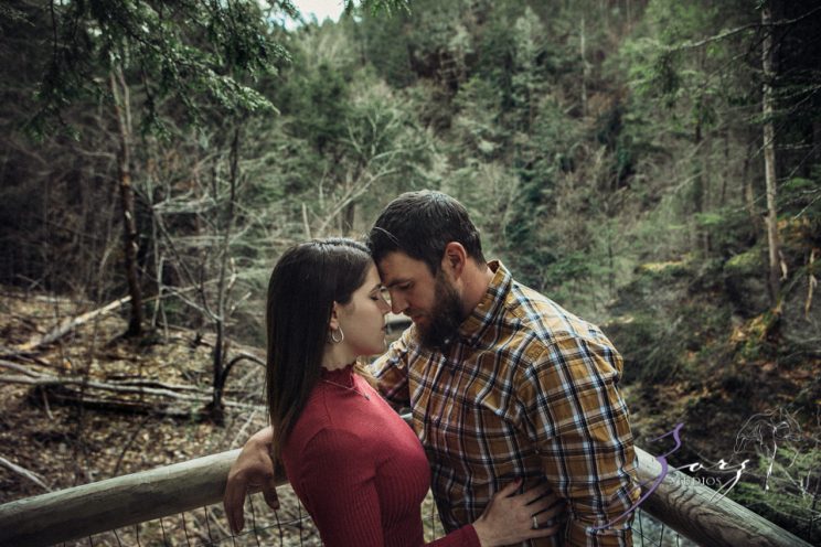 Bewooded: Rustic Engagement Session in Poconos | Zorz Studios