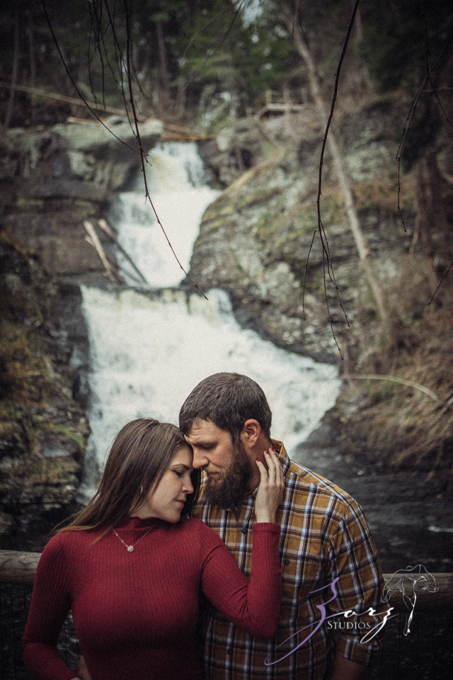 Bewooded: Rustic Engagement Session in Poconos | Zorz Studios
