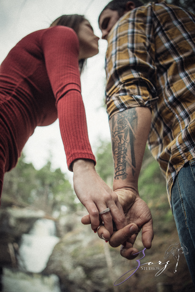 Bewooded: Rustic Engagement Session in Poconos | Zorz Studios