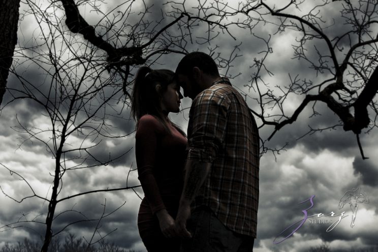 Bewooded: Rustic Engagement Session in Poconos | Zorz Studios