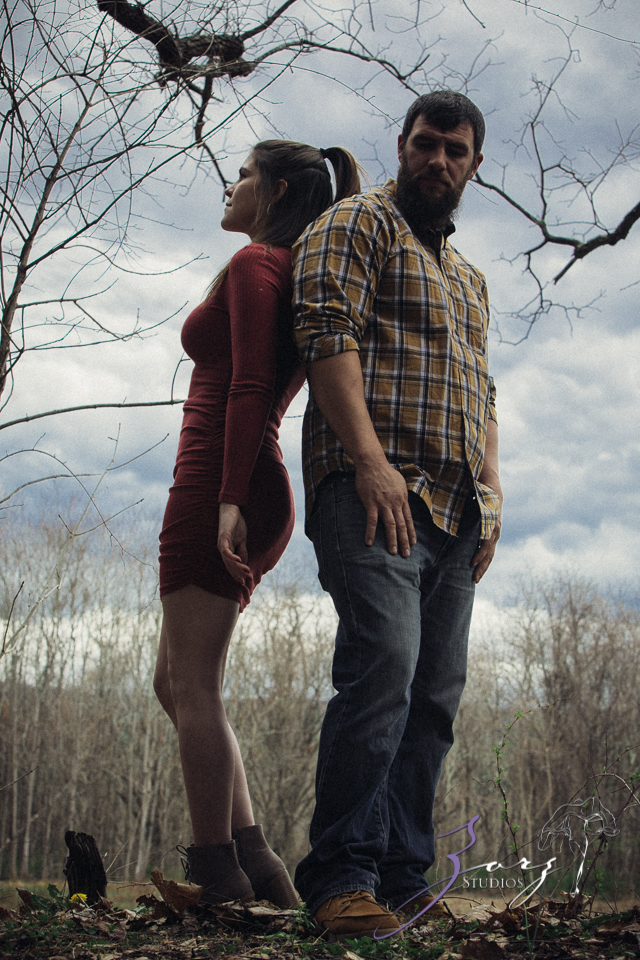 Bewooded: Rustic Engagement Session in Poconos | Zorz Studios