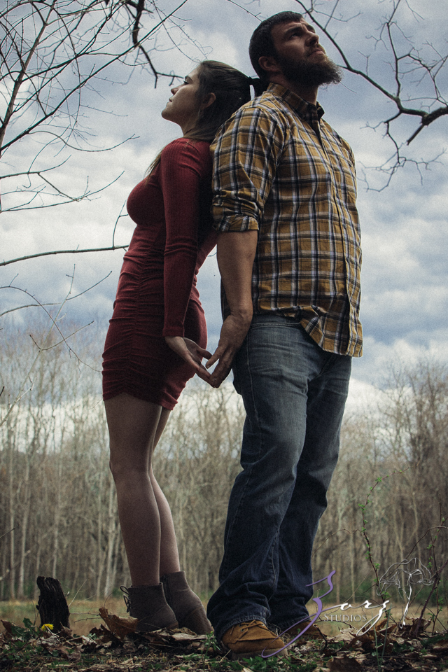 Bewooded: Rustic Engagement Session in Poconos | Zorz Studios