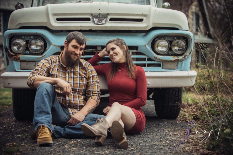 Bewooded: Rustic Engagement Session in Poconos | Zorz Studios