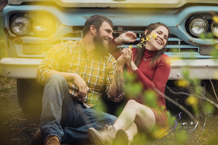 Bewooded: Rustic Engagement Session in Poconos | Zorz Studios
