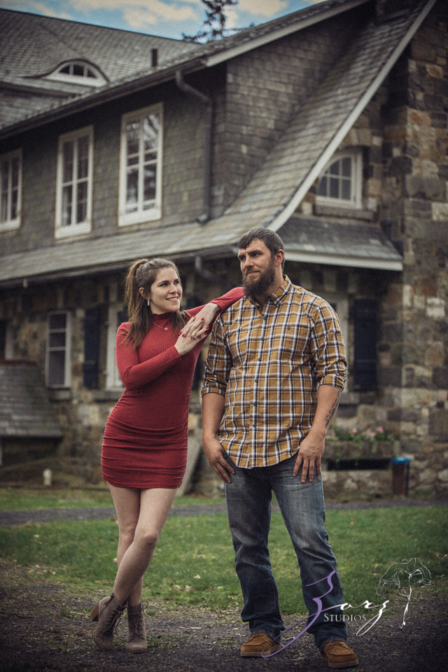 Bewooded: Rustic Engagement Session in Poconos | Zorz Studios