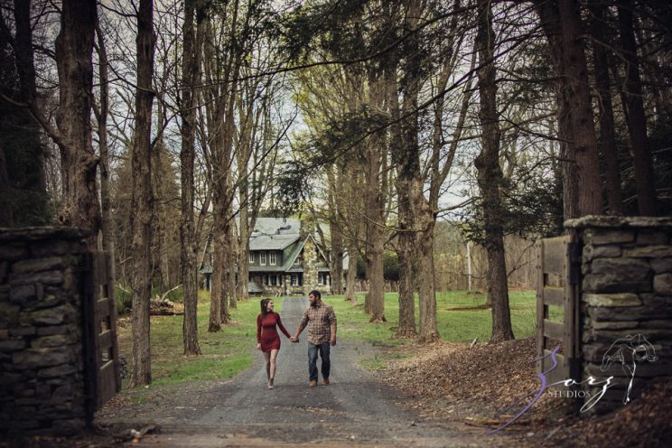 Bewooded: Rustic Engagement Session in Poconos | Zorz Studios