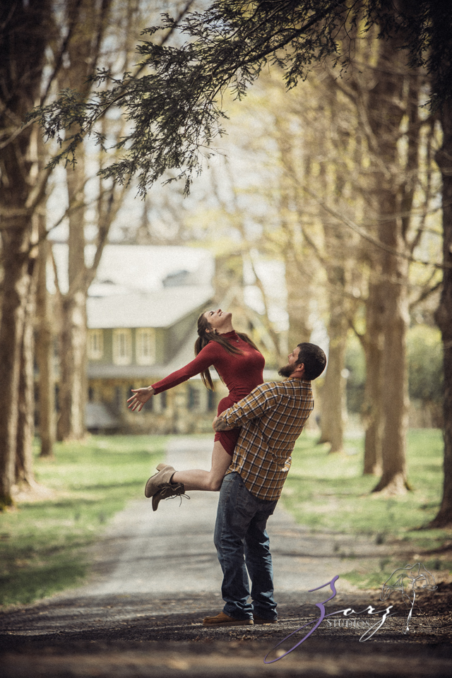 Bewooded: Rustic Engagement Session in Poconos | Zorz Studios