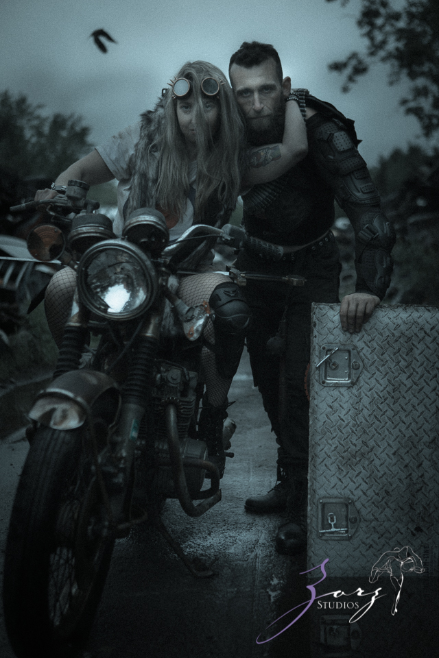 Mad Luv: Post-Apocalyptic Engagement Shoot in Poconos by Zorz Studios