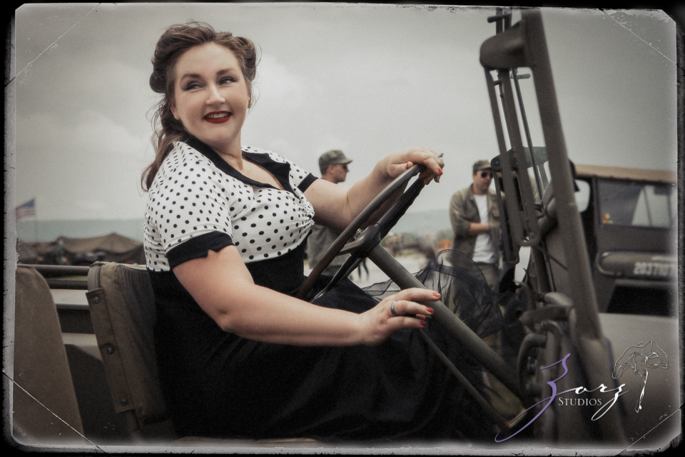 Battling B*: Military Pin Up Photography at World War II Weekend | Zorz Studios