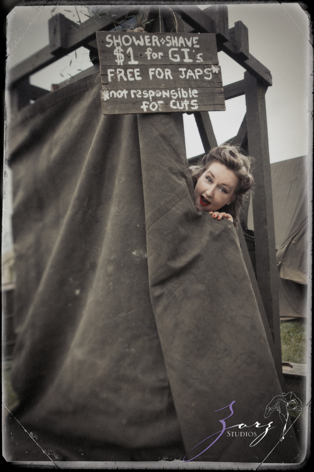 Battling B*: Military Pin Up Photography at World War II Weekend | Zorz Studios
