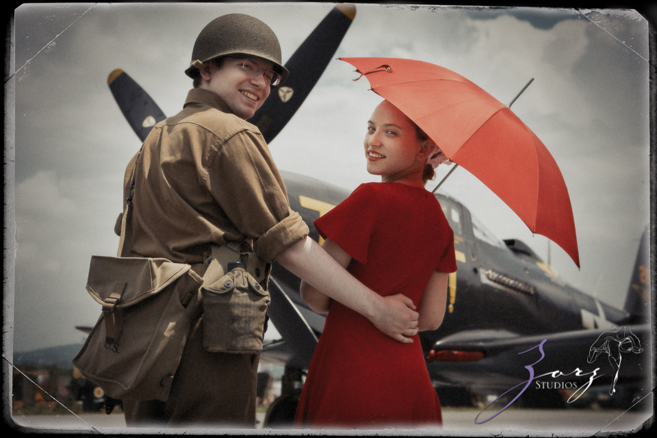 Battling B*: Military Pin Up Photography at World War II Weekend by Zorz Studios