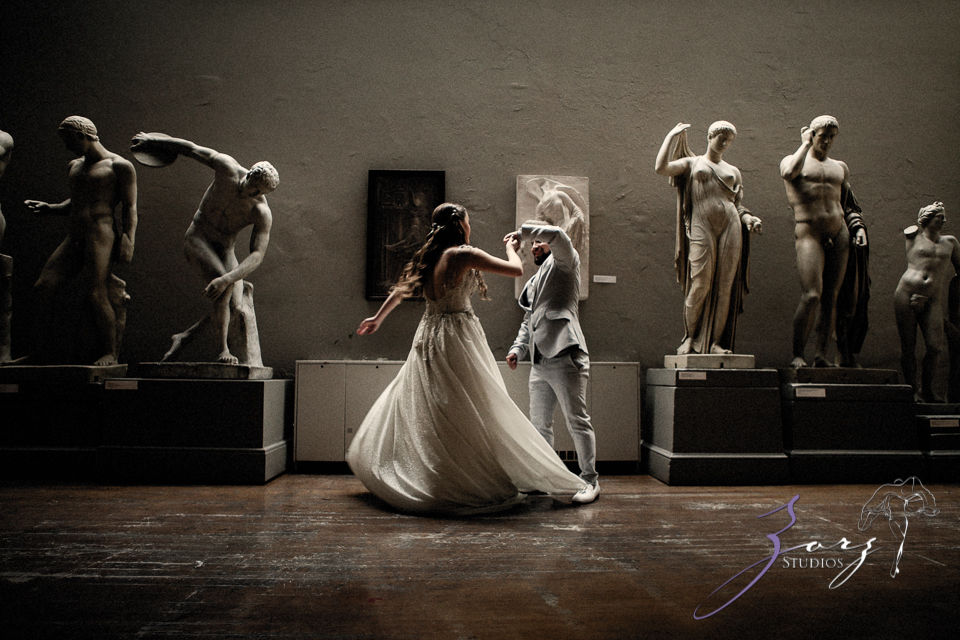 Wedart: PAFA Wedding - Pennsylvania Academy of the Fine Arts by Zorz Studios