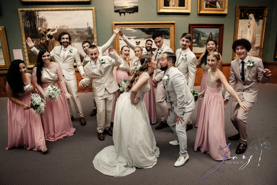Wedart: PAFA Wedding - Pennsylvania Academy of the Fine Arts | Zorz Studios