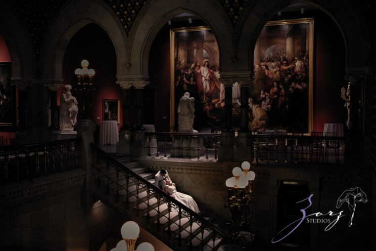 Wedart: PAFA Wedding - Pennsylvania Academy of the Fine Arts | Zorz Studios