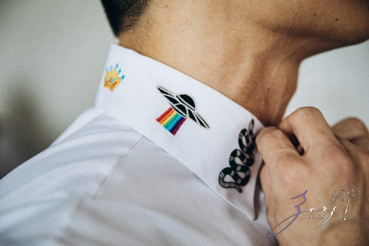 Groombow: Asian-American Stylish Gay Wedding at Penn Museum | Zorz Studios