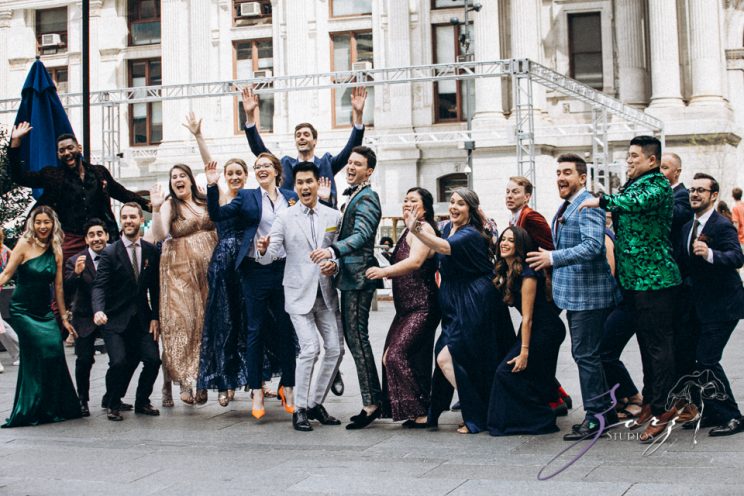 Groombow: Asian-American Stylish Gay Wedding at Penn Museum | Zorz Studios