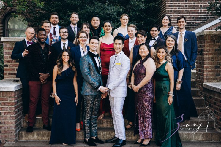 Groombow: Asian-American Stylish Gay Wedding at Penn Museum | Zorz Studios