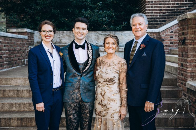 Groombow: Asian-American Stylish Gay Wedding at Penn Museum | Zorz Studios