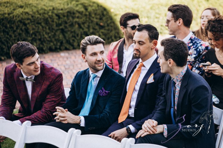 Groombow: Asian-American Stylish Gay Wedding at Penn Museum | Zorz Studios