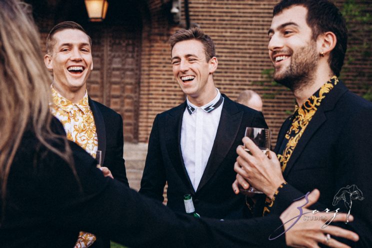 Groombow: Asian-American Stylish Gay Wedding at Penn Museum | Zorz Studios