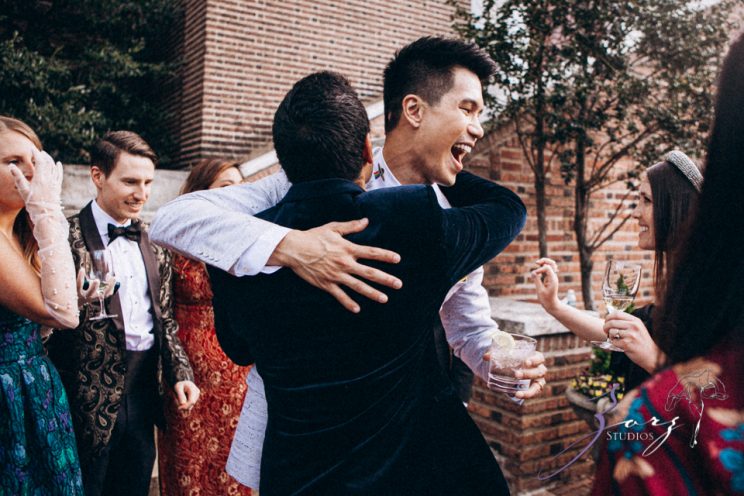 Groombow: Asian-American Stylish Gay Wedding at Penn Museum | Zorz Studios