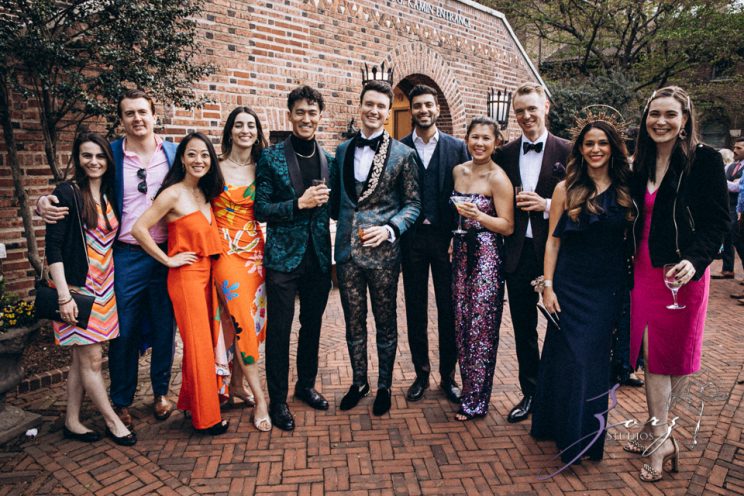 Groombow: Asian-American Stylish Gay Wedding at Penn Museum | Zorz Studios