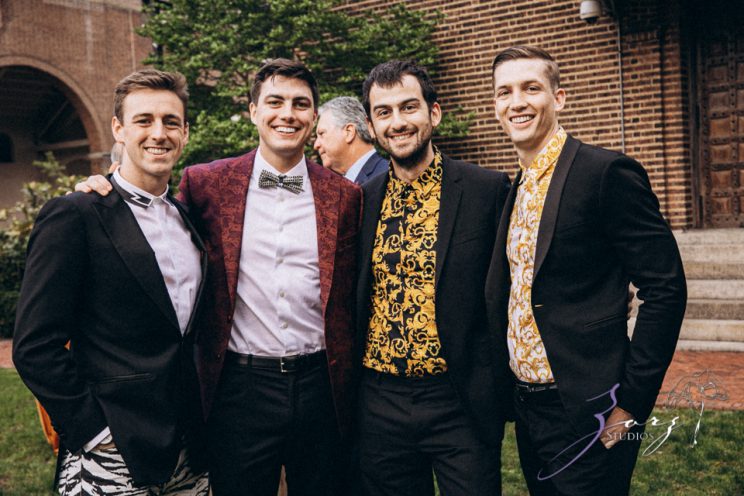 Groombow: Asian-American Stylish Gay Wedding at Penn Museum | Zorz Studios