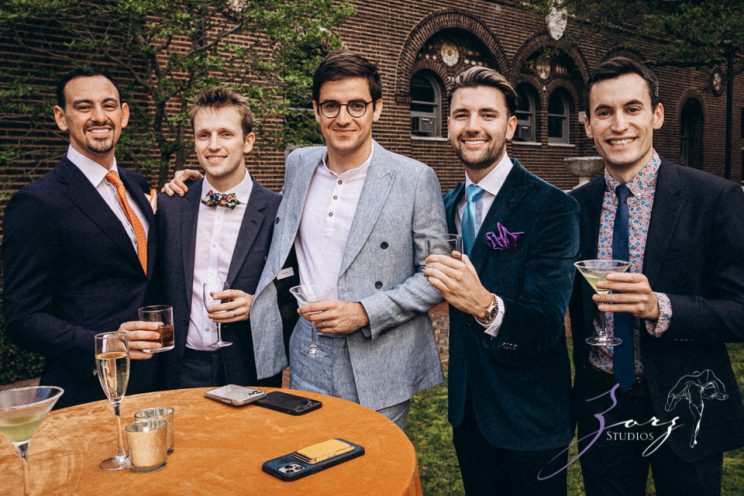 Groombow: Asian-American Stylish Gay Wedding at Penn Museum | Zorz Studios