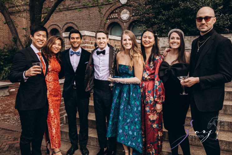 Groombow: Asian-American Stylish Gay Wedding at Penn Museum | Zorz Studios