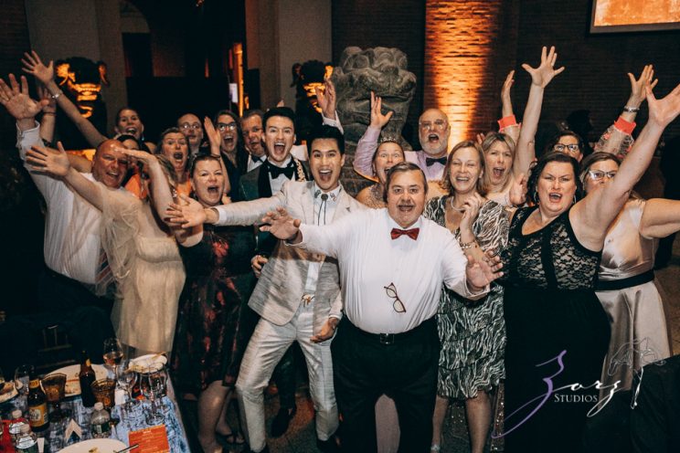 Groombow: Asian-American Stylish Gay Wedding at Penn Museum | Zorz Studios