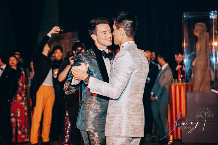 Groombow: Asian-American Stylish Gay Wedding at Penn Museum | Zorz Studios