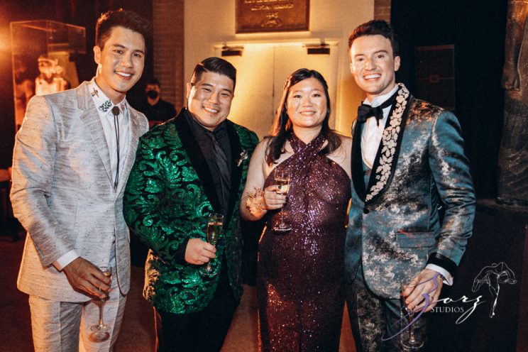 Groombow: Asian-American Stylish Gay Wedding at Penn Museum | Zorz Studios