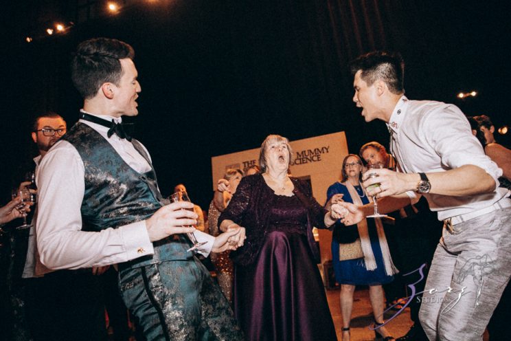 Groombow: Asian-American Stylish Gay Wedding at Penn Museum | Zorz Studios