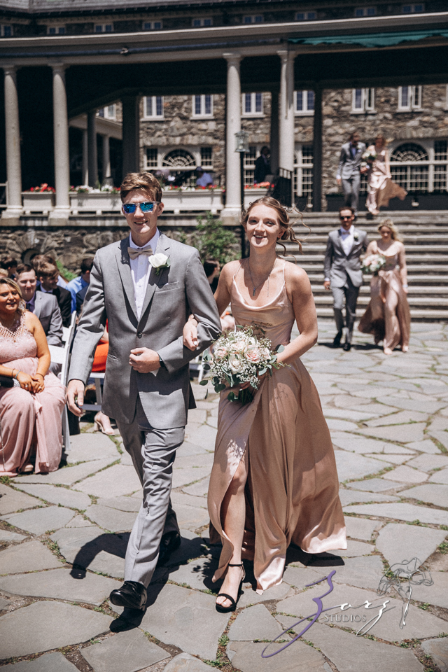 Love in the Sky: Pocono Wedding at the Skytop Lodge | Zorz Studios