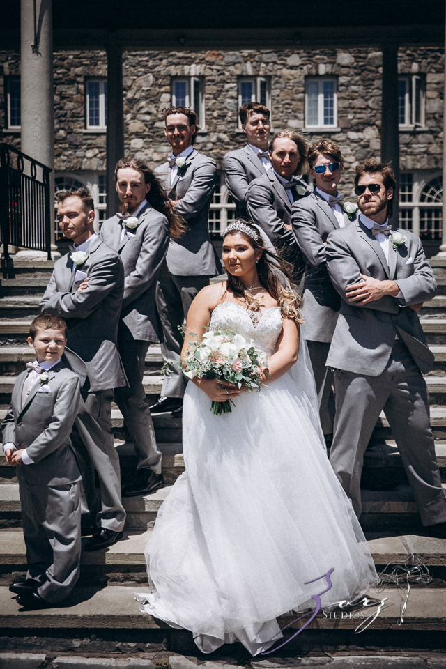 Love in the Sky: Pocono Wedding at the Skytop Lodge | Zorz Studios