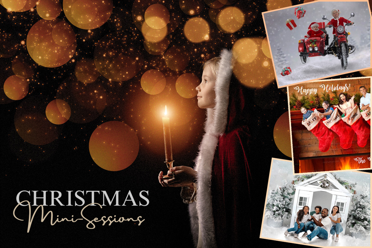 Fine Art Christmas Portraits by Zorz Studios