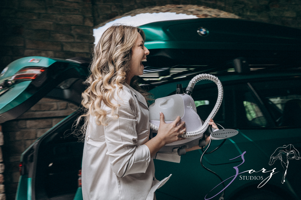 Overdrive: A Heartwarming Poconos Wedding at Stroudsmoor's Terraview with Rain and Horsepower | Zorz Studios