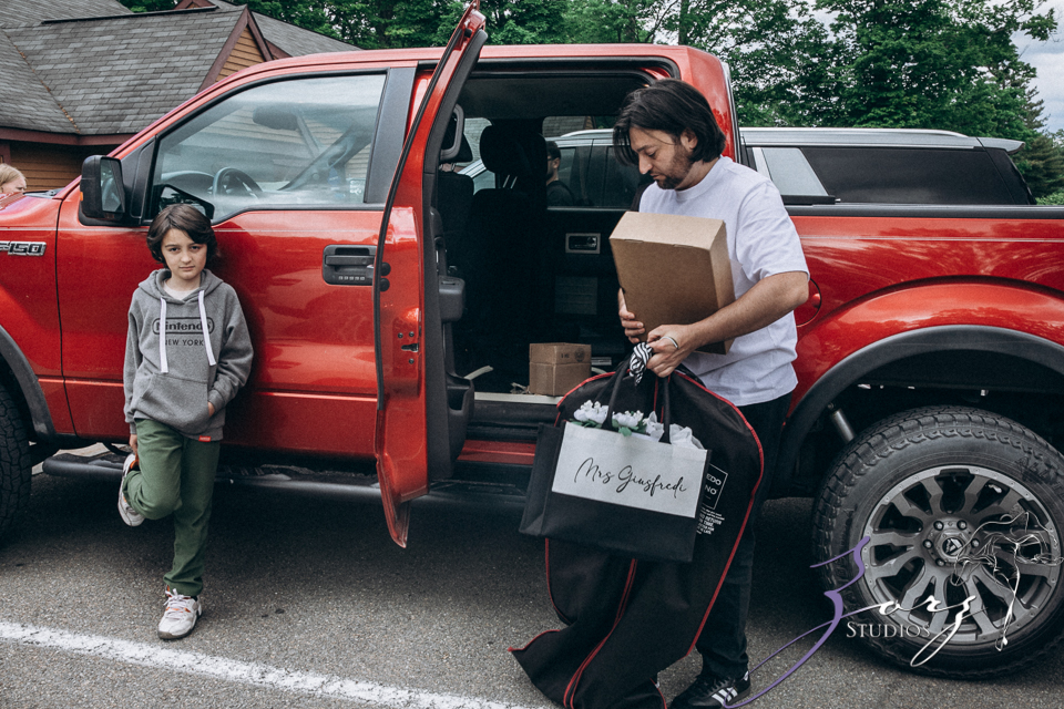 Overdrive: A Heartwarming Poconos Wedding at Stroudsmoor's Terraview with Rain and Horsepower | Zorz Studios