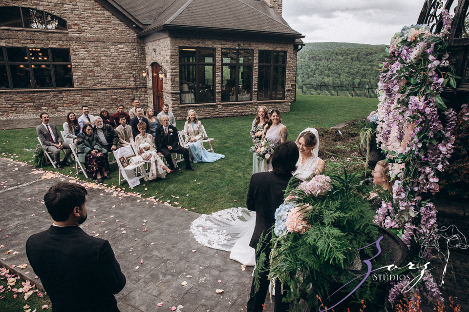 Overdrive: A Heartwarming Poconos Wedding at Stroudsmoor's Terraview with Rain and Horsepower | Zorz Studios