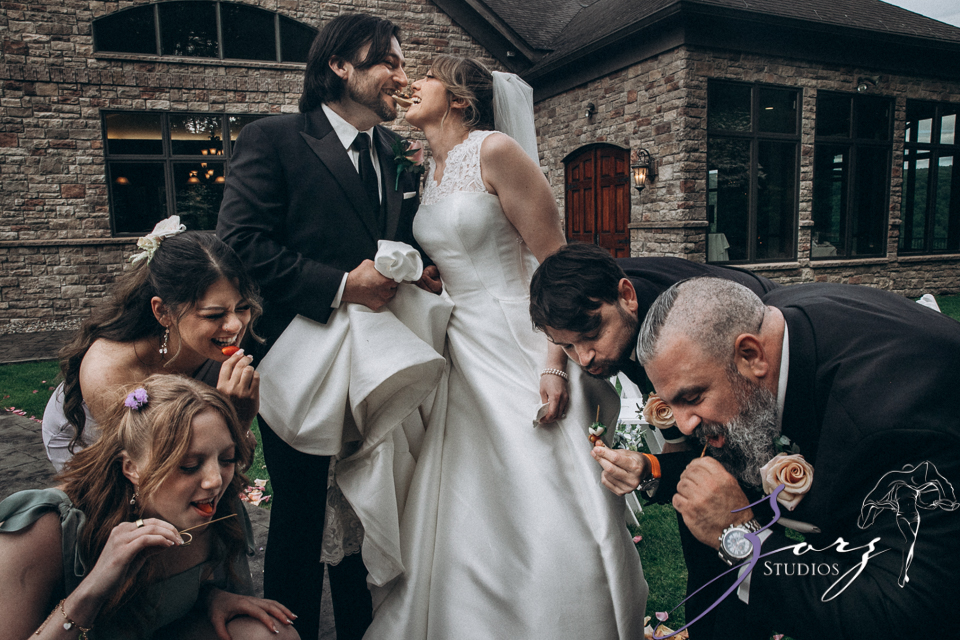 Overdrive: A Heartwarming Poconos Wedding at Stroudsmoor's Terraview with Rain and Horsepower | Zorz Studios