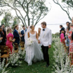 A Modern Coastal Celebration in Blues and Greens Under the Oaks | Zorz Studios