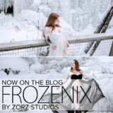 Frozenix: Powerful Winter Maternity Photos at Poconos Waterfalls by Zorz Studios Frozenix: Powerful Winter Maternity Photos at Poconos Waterfalls | Zorz Studios