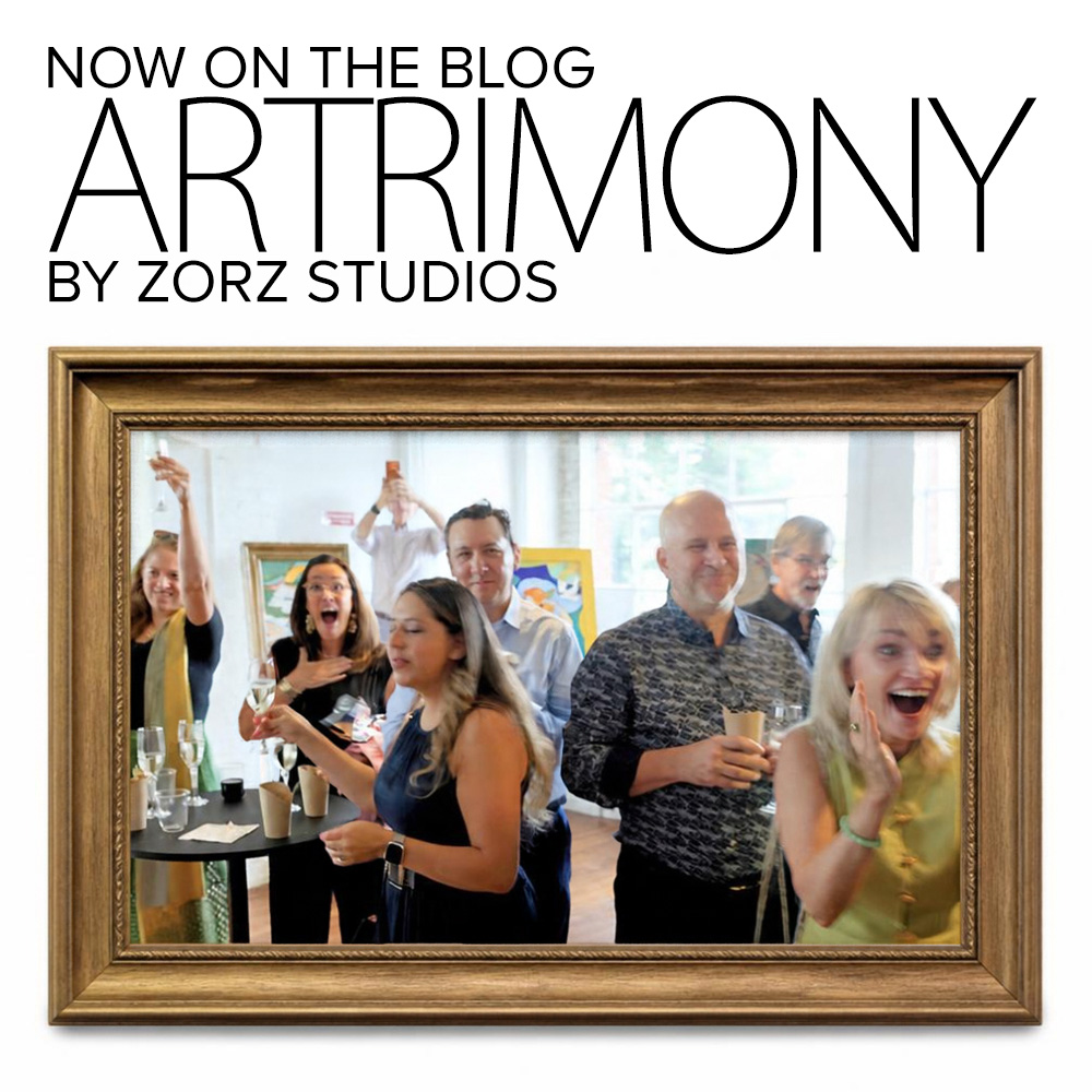 Artrimony: Unforgettable Surprise Wedding at West Hartford Art Show by Zorz Studios Artrimony: Unforgettable Surprise Wedding at West Hartford Art Show | Zorz Studios