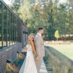 Designer heels met hiking boots at this wild hearted North Carolina wedding | Zorz Studios